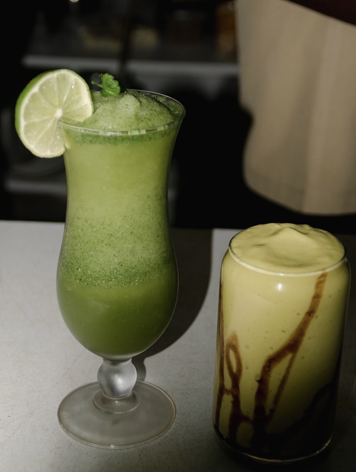 Persian drinks – mojito & avocado